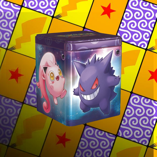 Tin da Collezione Tipo Psico Gengar, Espeon, Ponyta di Galar e Codaurlante