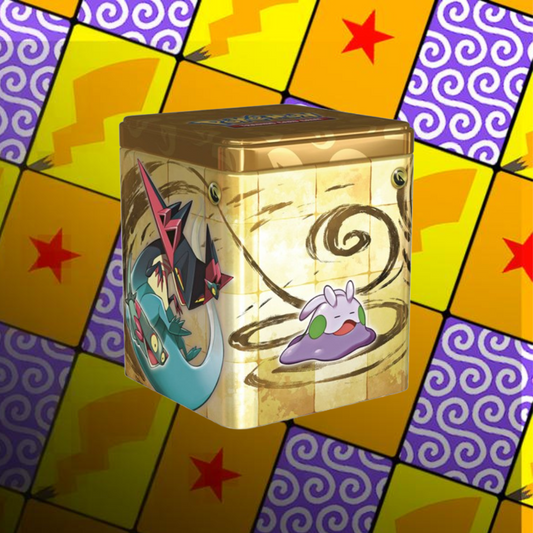 Tin da Collezione Tipo Drago: Dragapult, Sliggo, Drampa e Flapple