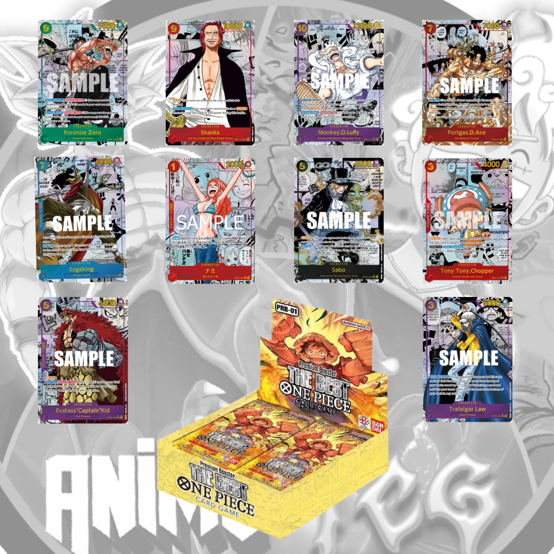 One Piece Card Game - The Best PRB01 Display da 20 Buste (ENG)