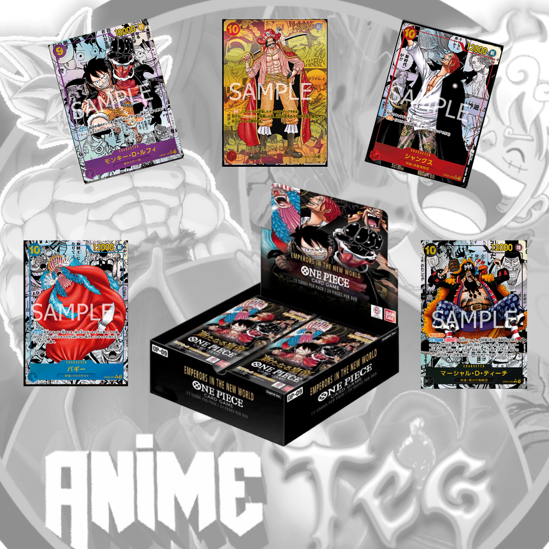 One Piece Card Game - Emperors in the New World OP-09 Display da 24 Buste (ENG)